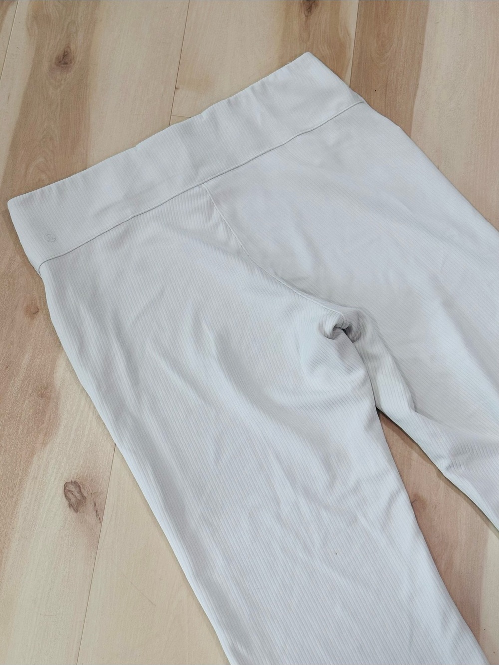 Lululemon Ribbed Softstreme Flared Pant *Regular Bone Sz 14 W5GVKS Casual - Picture 12 of 15